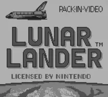 Image n° 1 - screenshots  : Lunar Lander